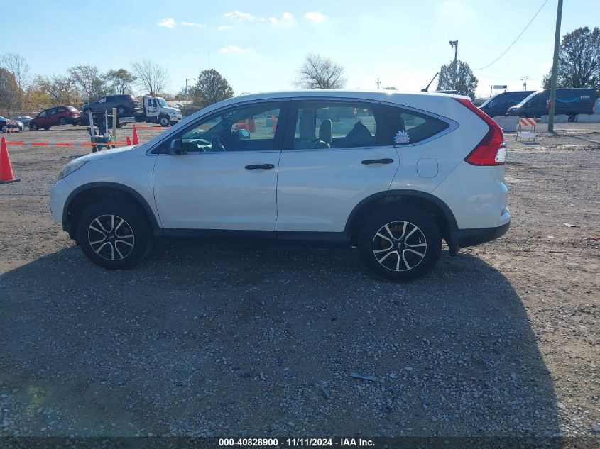 2015 Honda Cr-V Lx VIN: 5J6RM4H32FL031639 Lot: 40828900