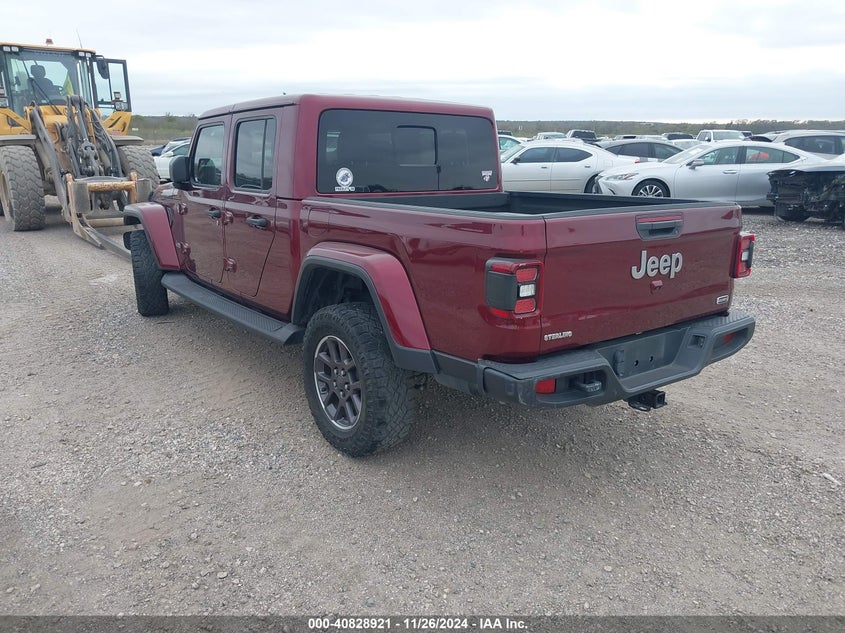 Vin: 1c6hjtfg1ml549028, lot: 41318523, jeep gladiator overland 4x4 20213