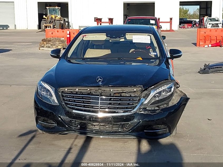 2014 Mercedes-Benz S 550 VIN: WDDUG8CB9EA050038 Lot: 40828934