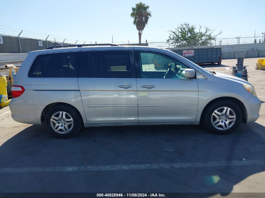 2007 Honda Odyssey Ex-L VIN: 5FNRL38727B445062 Lot: 40828946