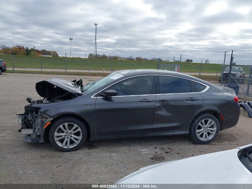 2015 Chrysler 200 Limited VIN: 1C3CCCAB5FN759491 Lot: 40828952