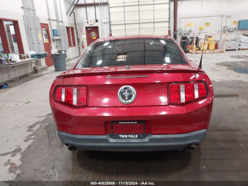 2012 Ford Mustang V6 Premium VIN: 1ZVBP8AM3C5247909 Lot: 40828958