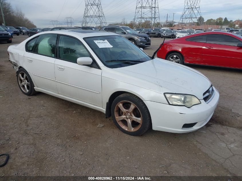 2006 Subaru Legacy 2.5I VIN: 4S3BL626467215353 Lot: 40828962