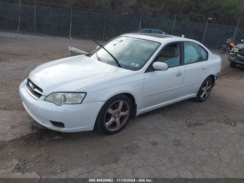 2006 Subaru Legacy 2.5I VIN: 4S3BL626467215353 Lot: 40828962