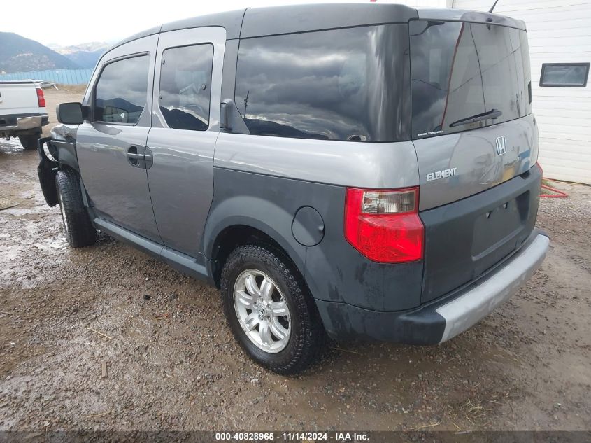 2005 Honda Element Ex VIN: 5J6YH27605L027538 Lot: 40828965