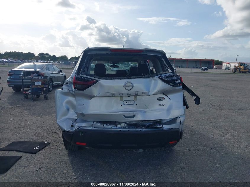 VIN 5N1BT3BA7RC714142 2024 Nissan Rogue, Sv Fwd no.6