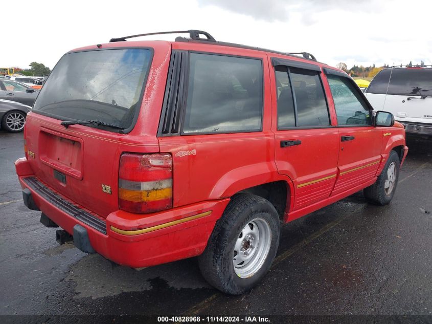 1993 Jeep Grand Cherokee Limited VIN: 1J4GZ78Y7PC649921 Lot: 40828968