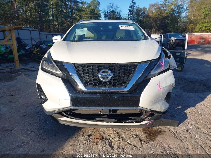 2021 Nissan Murano Sl Fwd VIN: 5N1AZ2CJ3MC101558 Lot: 40828974