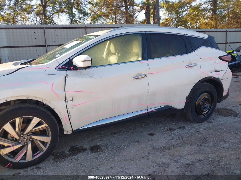 2021 Nissan Murano Sl Fwd VIN: 5N1AZ2CJ3MC101558 Lot: 40828974