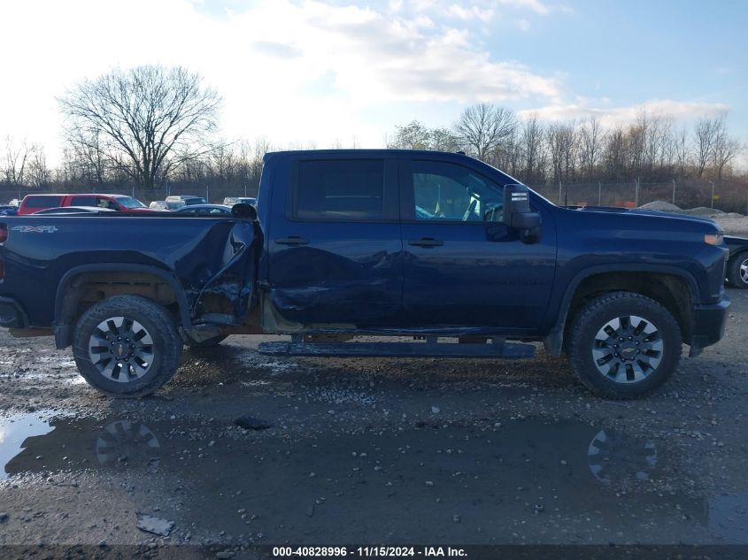 2022 Chevrolet Silverado 2500Hd 4Wd Standard Bed Custom VIN: 2GC4YME76N1228815 Lot: 40828996