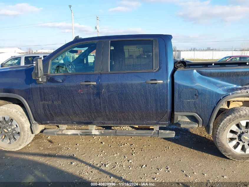 2022 Chevrolet Silverado 2500Hd 4Wd Standard Bed Custom VIN: 2GC4YME76N1228815 Lot: 40828996