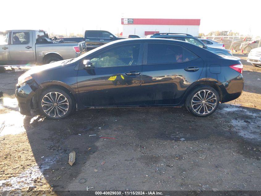 2014 TOYOTA COROLLA S PLUS - 5YFBURHEXEP131578