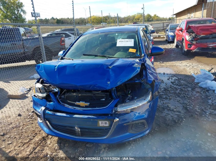 2017 Chevrolet Sonic Ls Auto VIN: 1G1JB5SH8H4154970 Lot: 40829032