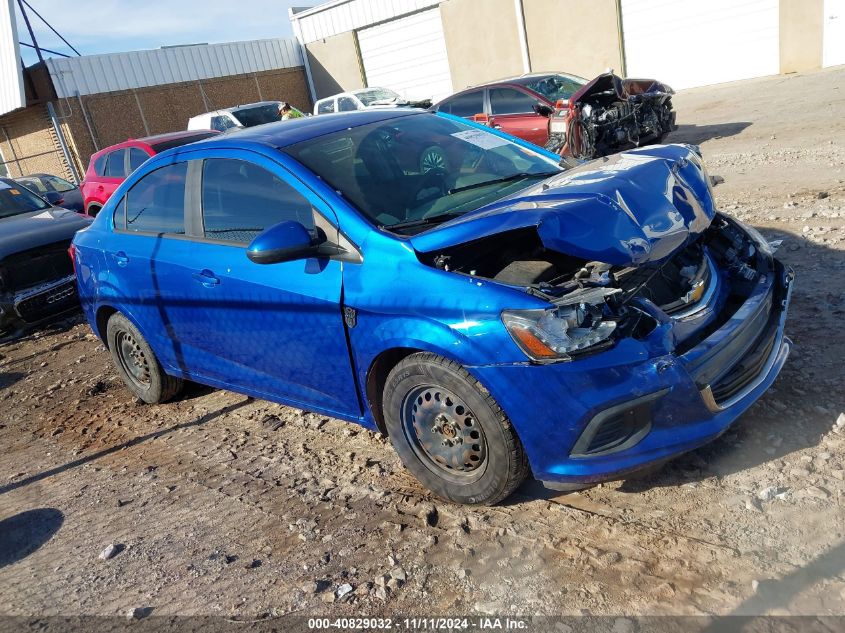 2017 Chevrolet Sonic Ls Auto VIN: 1G1JB5SH8H4154970 Lot: 40829032