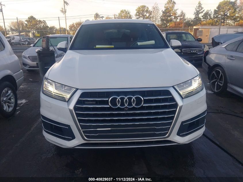 2019 Audi Q7 55 Premium/55 Se Premium VIN: WA1LAAF77KD007411 Lot: 40829037