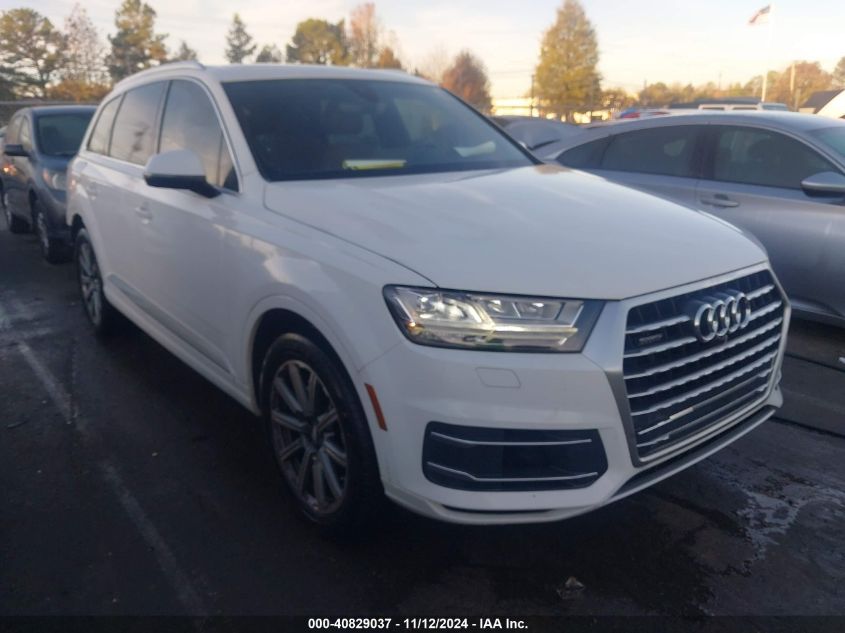 2019 Audi Q7 55 Premium/55 Se Premium VIN: WA1LAAF77KD007411 Lot: 40829037