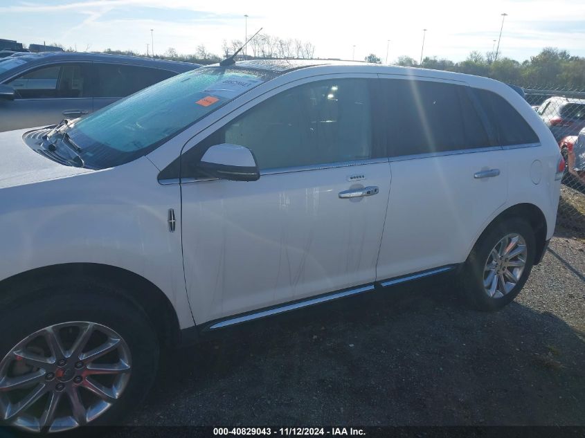 2013 Lincoln Mkx VIN: 2LMDJ6JK5DBL17178 Lot: 40829043