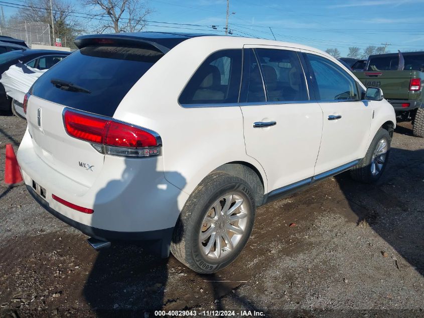 2013 Lincoln Mkx VIN: 2LMDJ6JK5DBL17178 Lot: 40829043