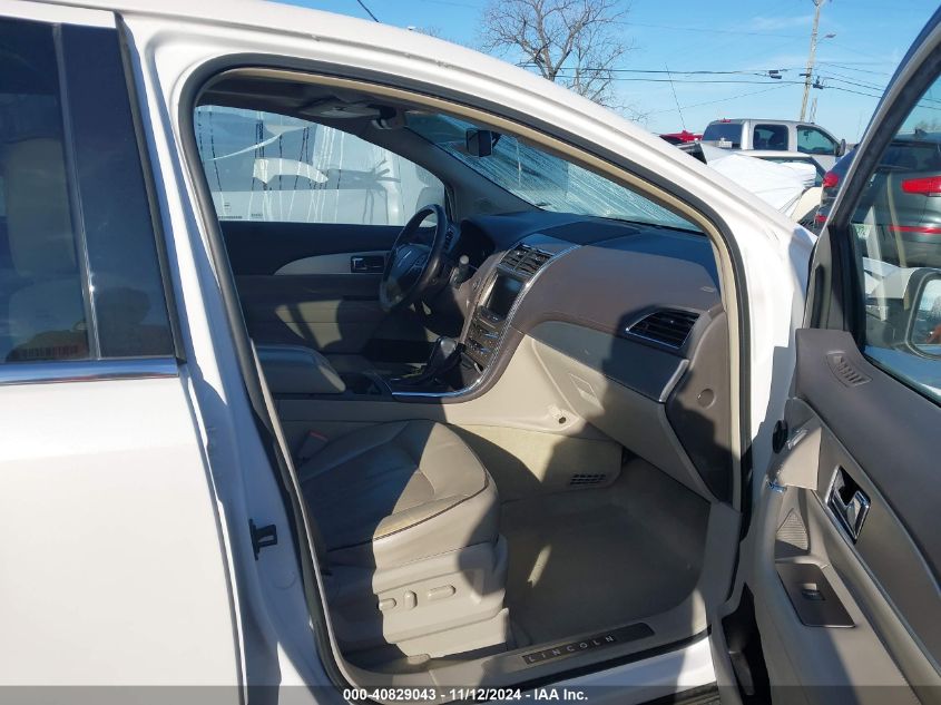 2013 Lincoln Mkx VIN: 2LMDJ6JK5DBL17178 Lot: 40829043