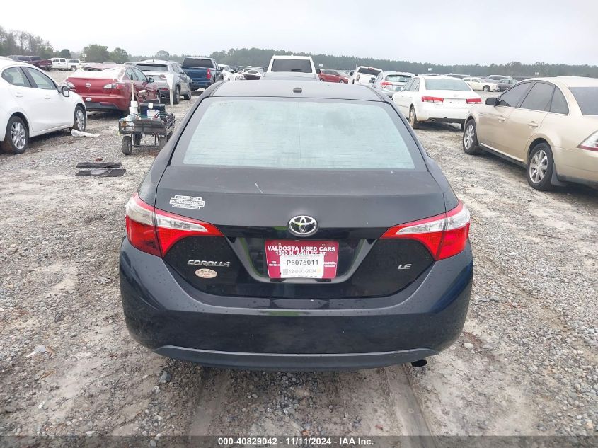 2014 TOYOTA COROLLA L/LE/LE PLS/PRM/S/S PLS - 2T1BURHE9EC061569