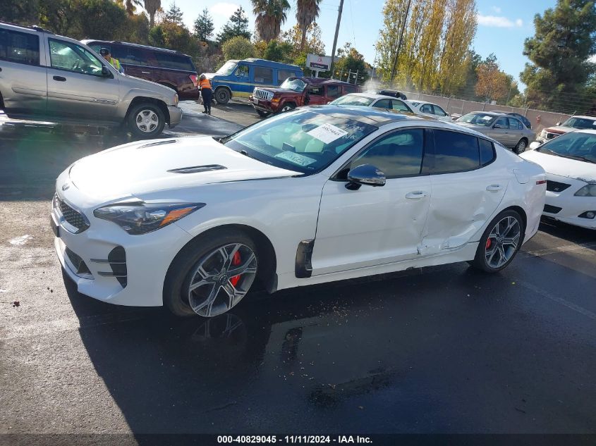 2020 Kia Stinger Gt2 VIN: KNAE55LC1L6084807 Lot: 40829045