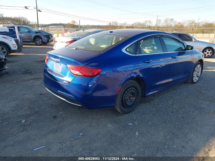 VIN 1C3CCCAB3FN556230 2015 CHRYSLER 200 no.4