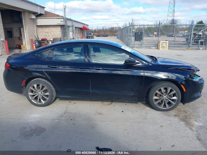 2015 Chrysler 200 S VIN: 1C3CCCBB0FN712609 Lot: 40829065