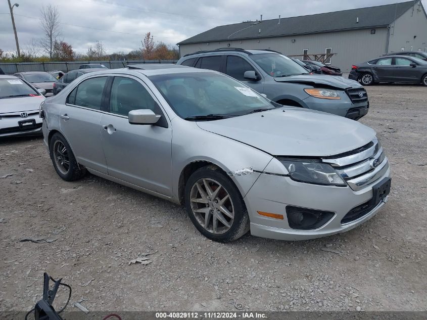 2012 Ford Fusion Sel VIN: 3FAHP0JG6CR272573 Lot: 40829112