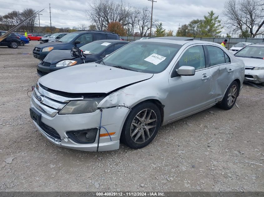 2012 Ford Fusion Sel VIN: 3FAHP0JG6CR272573 Lot: 40829112