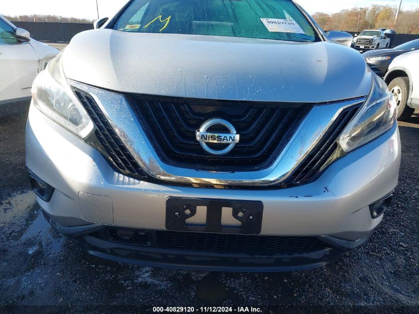 2018 Nissan Murano Sv VIN: 5N1AZ2MH6JN158946 Lot: 40829120