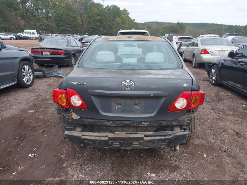 2009 Toyota Corolla Le VIN: 2T1BU40E79C110692 Lot: 40829123