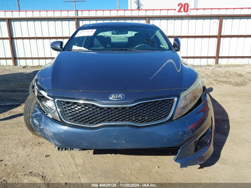 2015 Kia Optima Lx VIN: 5XXGM4A72FG483715 Lot: 40829128