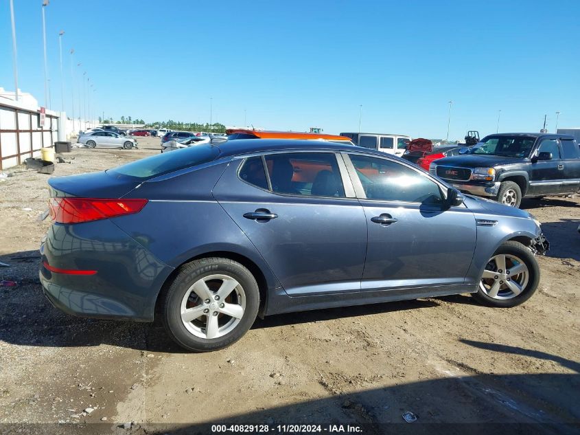 2015 Kia Optima Lx VIN: 5XXGM4A72FG483715 Lot: 40829128