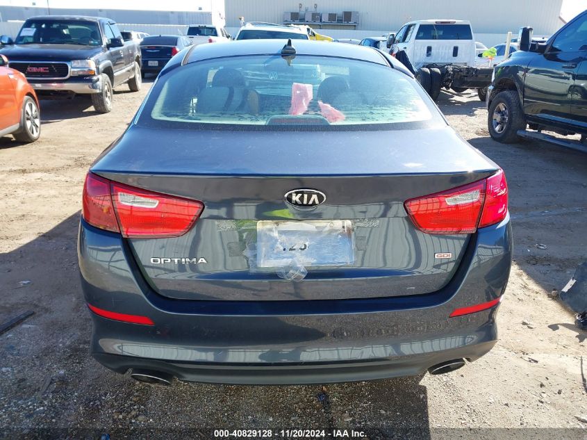 2015 Kia Optima Lx VIN: 5XXGM4A72FG483715 Lot: 40829128