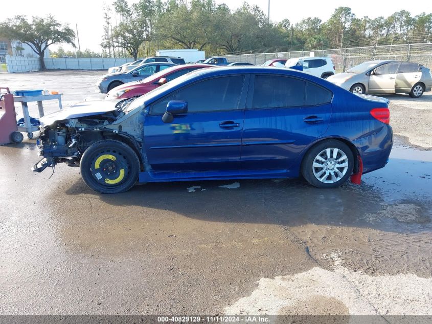 2015 Subaru Wrx Premium VIN: JF1VA1D64F9803220 Lot: 40829129