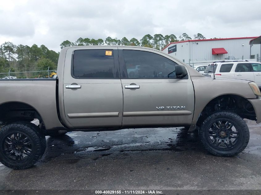 2006 Nissan Titan Se VIN: 1N6BA07B06N526053 Lot: 40829155