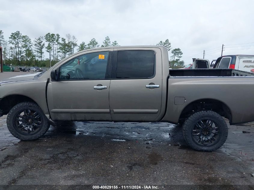 2006 Nissan Titan Se VIN: 1N6BA07B06N526053 Lot: 40829155