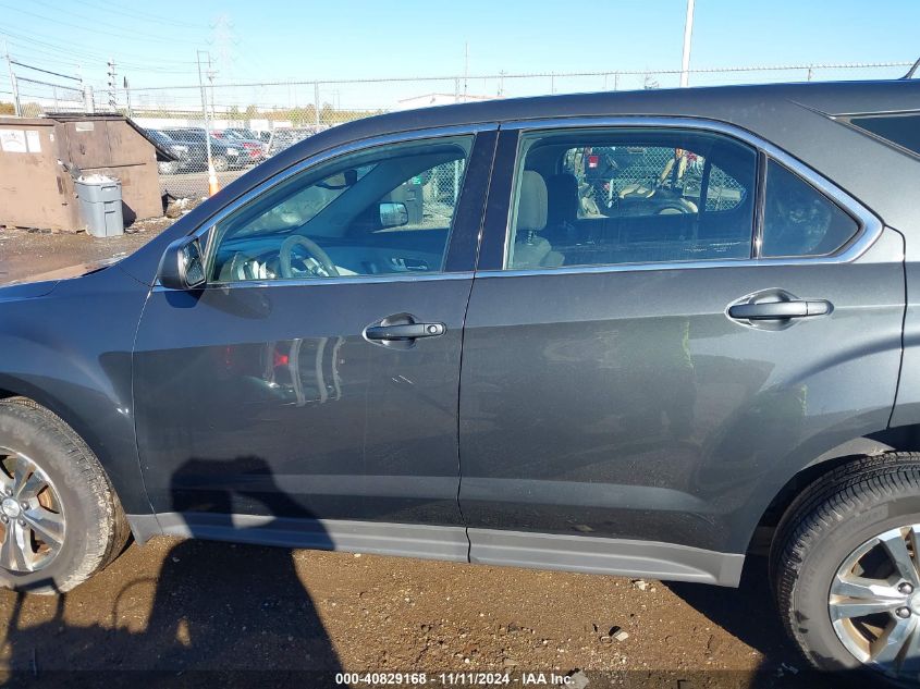 2013 Chevrolet Equinox Ls VIN: 2GNALBEK7D1140792 Lot: 40829168