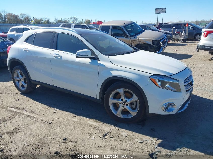 2018 Mercedes-Benz Gla 250 4Matic VIN: WDCTG4GB5JJ407020 Lot: 40829169