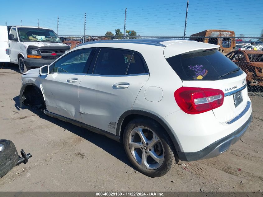 2018 Mercedes-Benz Gla 250 4Matic VIN: WDCTG4GB5JJ407020 Lot: 40829169