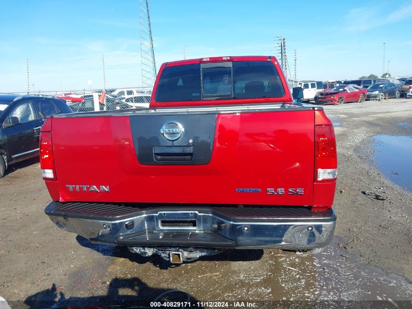 2008 Nissan Titan Se VIN: 1N6BA06A08N325068 Lot: 40829171