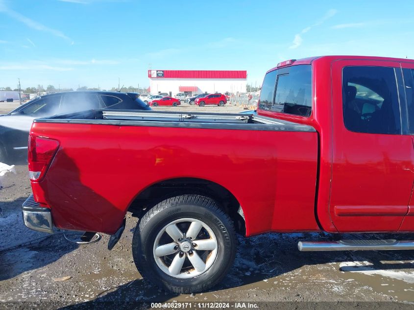 2008 Nissan Titan Se VIN: 1N6BA06A08N325068 Lot: 40829171