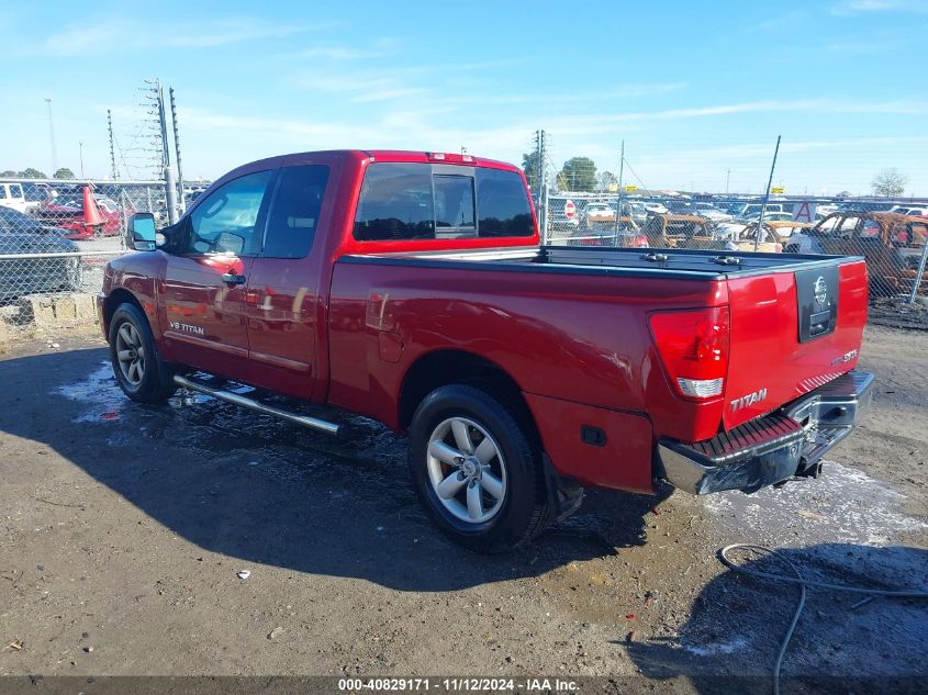 2008 Nissan Titan Se VIN: 1N6BA06A08N325068 Lot: 40829171