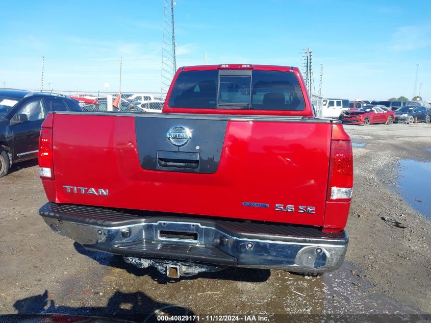 2008 Nissan Titan Se VIN: 1N6BA06A08N325068 Lot: 40829171