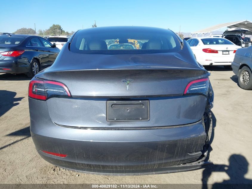 2023 Tesla Model 3 Rear-Wheel Drive VIN: 5YJ3E1EA3PF680722 Lot: 40829182