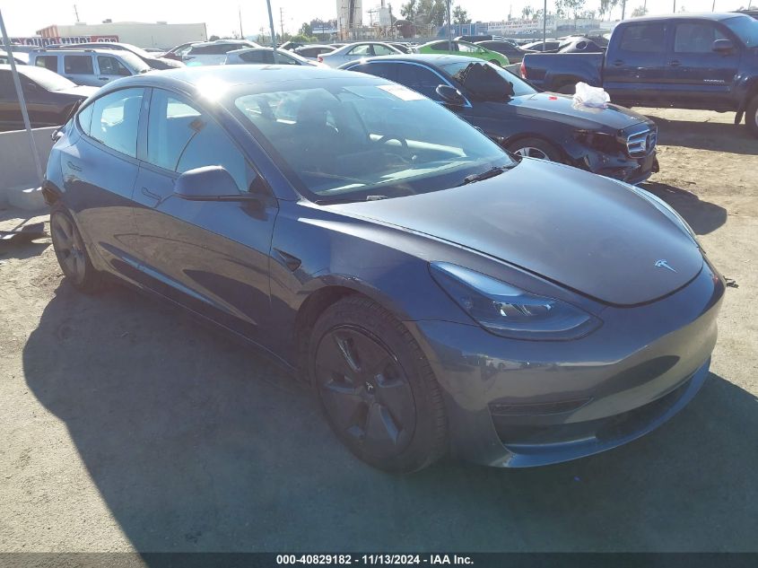 VIN 5YJ3E1EA3PF680722 2023 TESLA MODEL 3 no.1