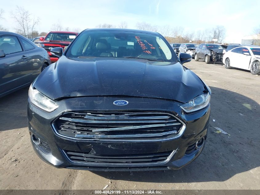 2014 Ford Fusion Titanium VIN: 3FA6P0K95ER211600 Lot: 40829199