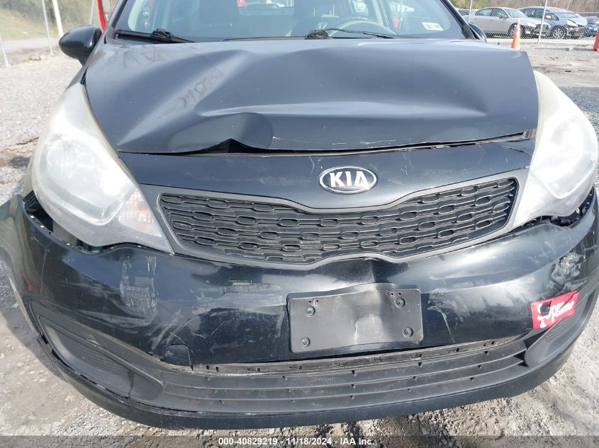 2015 Kia Rio Lx VIN: KNADM4A3XF6458248 Lot: 40829219