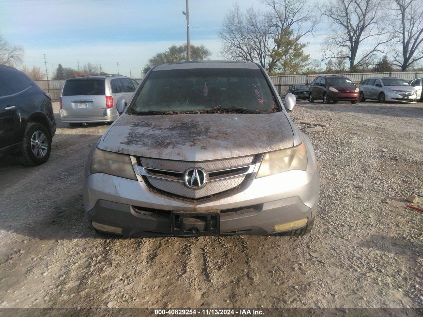 2008 Acura Mdx Technology VIN: 2HNYD28698H554425 Lot: 40829254