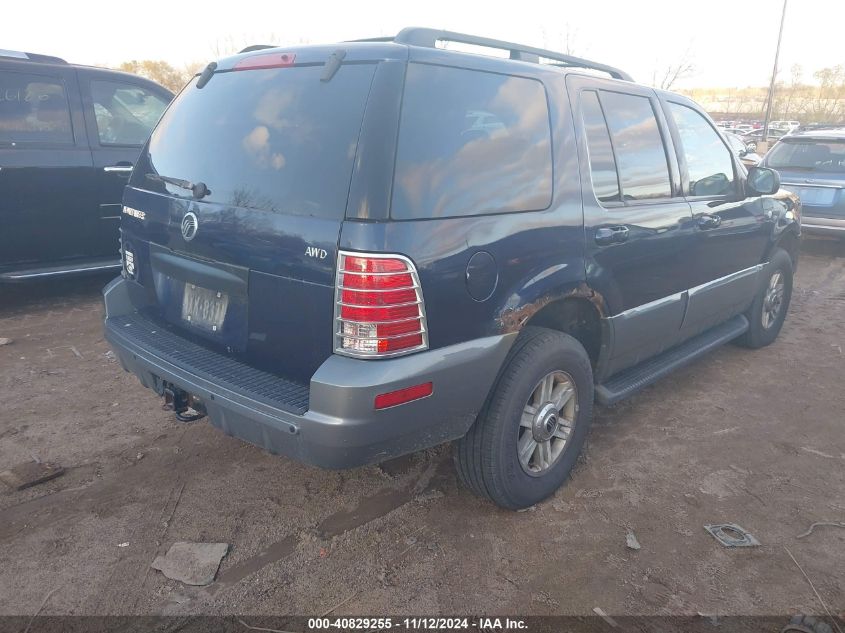 2003 Mercury Mountaineer VIN: 4M2DU86K73UJ12797 Lot: 40829255